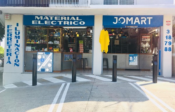 Jomart | Material eléctrico, iluminación y ferretería.